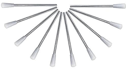 A-Star Metal Triangle Beaters with Rubber Grip - 12cm Length - Pack of 10