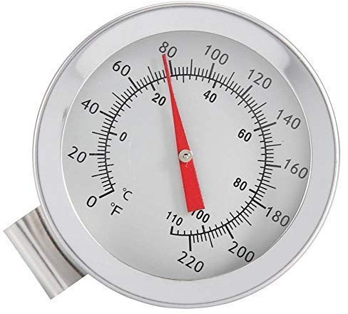 Wine Beer Thermometers,Kettle Clip on Dial Thermometer Home Brew Waterproof Digital Instant Kitchen Food Candy BBQ Grill