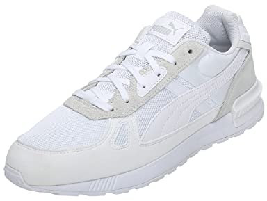 PUMA Unisex Graviton Pro Sneaker, White White Gray Violet, 39 EU