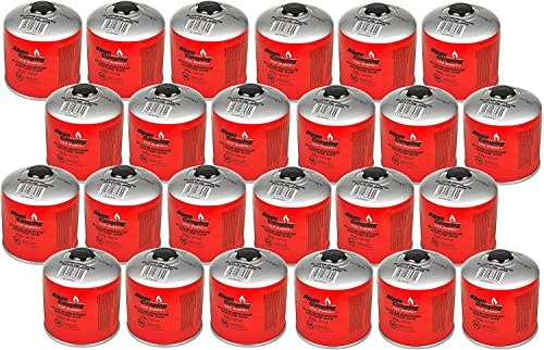 Alpen Camping 500 g Gaspatron Certifikat: PI 0437 EN417-Kompatibel Intervall -10 ° C till + 40 ° C, 7/16IK008 Gängad Ventil (24)