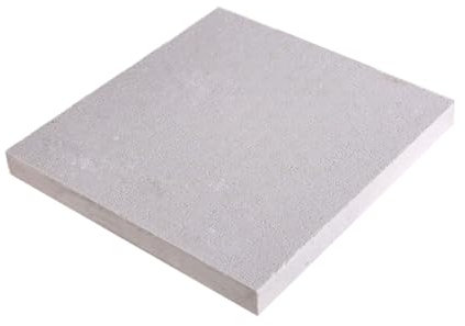 FANGHUOCL Pannelli Refrattari della Fibra Ceramica Bordo Resistente al Fuoco Dell'isolamento per La Fornace 1PC della Fonderia del Forno della Pizza della Stufa di Legno,300mmx300mmx5mm