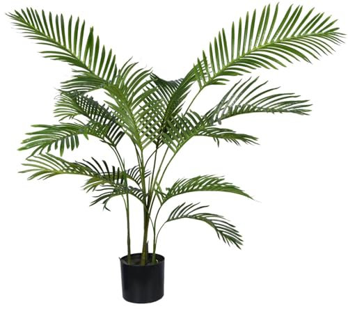 Artificial Trees - Banana, Fiddle, Areca Palm, Monstera | Multiple (4.5 Areca Palm Tree 203004-120cm)