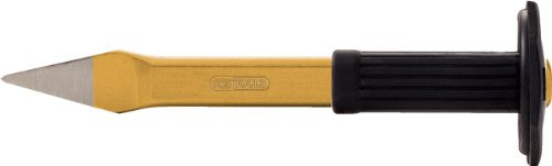 KS Tools 162.0294 Kreuzmeißel mit Handschutzgriff, flach oval, 300mm