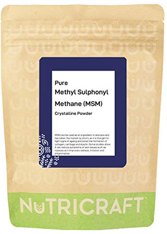 MSM (Methylsulfonylmethane) by NutriCraft: 1kg (Also Available in 250g and 500g)