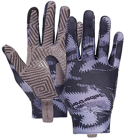 Seibertron S.P.S.G-1 UPF100+ Gants de Protection Solaire Anti UV Écran Tactile fit for Conduite Cyclisme Kayak Bateau Nautique de Voile Frisbee Golf d'équitation Équitation Respirant Adulte Noir M