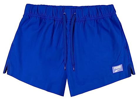 PUMA Short Taille Haute, Elektro Purple, XL Femme