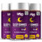 Pro Sleep Gummies for Adults Magnesium, L-Theanine, 5 HTP, Valerian Root, Passionflower Extract, Glycine, Chewable Sleep Supplement |Sleep Aid| |Calm Mood| Vegan 180 Gummies |Berries Flavour| (3)