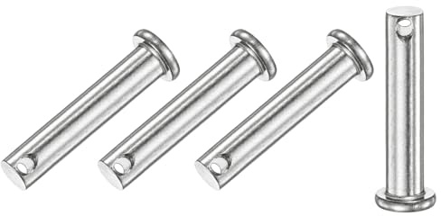 M METERXITY 4 Pcs Perno A Forchetta A Testa Piatta M8 X 40mm Riutilizzabile | Acciaio Inox 304, Per Collegamenti Meccanici/Parti Fisse/Attrezzature Navali