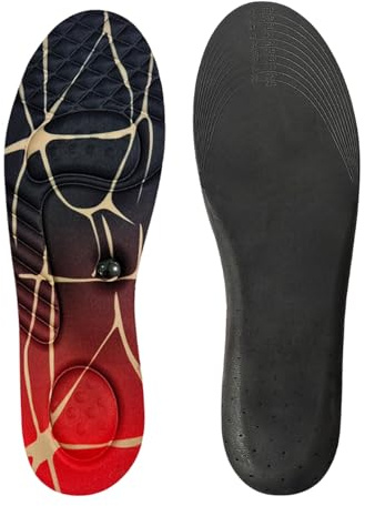 Plantillas magnéticas | Insertos magnéticos para zapatos, cojín para tenis para viajes diarios, caminatas largas, calzado casual, senderismo, actividades deportivas, trabajos de pie