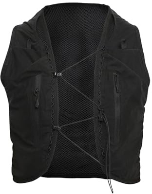 Gcljlmy Gilet da bere, borsa sportiva all'aperto, zaino con tasche multiple, gilet da corsa regolabile, zaino per allenamento, campeggio, jogging (L)