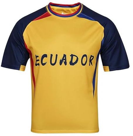 Bolognifi Fotbollströjor herr 2026 for fotbollströja for europeiska/amerikanska/asiatiska/afrikanska landslagsfans Fotbollsfans(Ecuador,S)