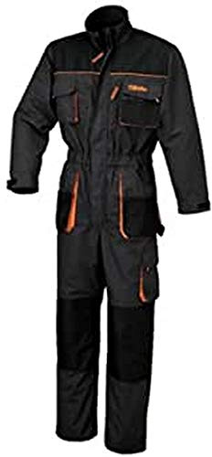 Beta 7865E XXXL - Tuta Leggera Da Lavoro Con Elastico In Vita E Polsini Regolabili A Strappo. Ampie Tasche Con Chiusura A Strappo, Tasca Porta Metro E Fascia Porta Martello, XXXL EU