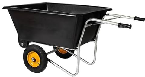 Kelberg kippbare 2-Rad Hof-Schubkarre 430L -2