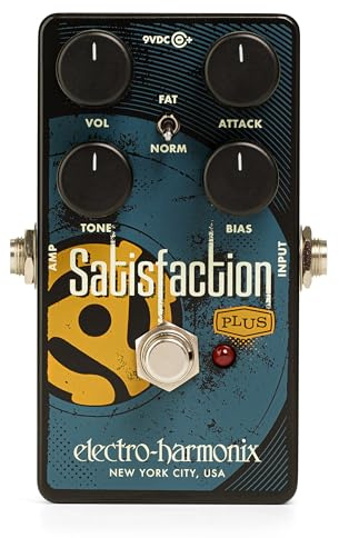 Electro Harmonix Satisfaction Plus Fuzz - Distorsore per chitarra