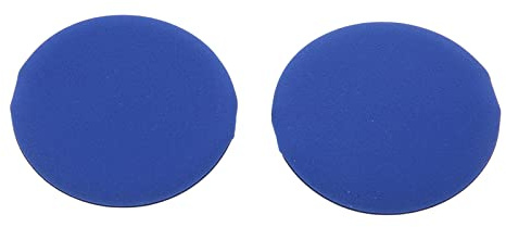 ANKROYU 2 Pièces Houppette à Poudre Cosmétique, éponges De Maquillage Rondes Portables, Outil De Maquillage En éponge Douce, Houppette à Poudre Coussin, Pour Poudre Libre, Poudre Pour le Visage(bleu)