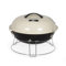 Livoo - Barbecue à Charbon Portable DOC301 - ø34 cm, Grille Cuisson chromée, Hauteur : 18 cm, revêtement Acier émaillé, clapet d'aération