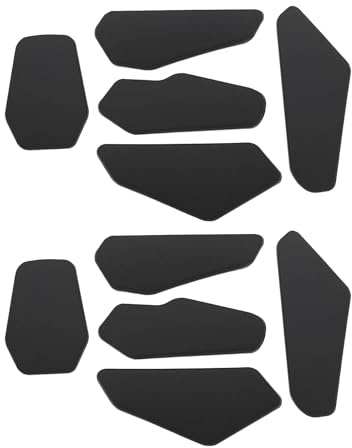Be In Your Mind 2 Set Mausfüße Ersatzpad Gleitfüße Kompatibel mit Roccat Kompatibel mit Kone AIMO Remastered Schwarz