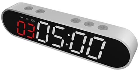 Uxsjakjsd Reloj Cronómetro Portátil para Gimnasio: Pequeño Temporizador de Intervalos de Entrenamiento con Imán, Ideal para Gimnasio en Casa, Garaje, Boxeo y Fitness.