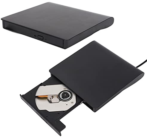 Extern DVD-enhet, USB 3.0-gränssnitt DVD-enhet, Stabil Pålitlig Lågbrusenhet, CD-brännare, För Bärbara Datorer Stationära Datorer, för Win, för Vista, för OS X
