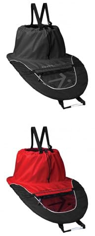 Hiko Trek Bungee ION PU Spritzdecke Spritzschutz Spritzrock Kajakschutz, Farbe:rot, Größe:C110