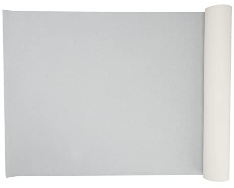 Transparent Mönsterpapper på Rulle, 46m, Vit Högkvalitativ Kalkerpapper för Sömnad, Klädskapande, Skiss och Ritning