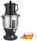 Electric Turkish Tea Maker, Stainless Steel Double Pot Kettle with Infuser & Keep Warm, Large Capacity Samovar for Brewing Coffee and Scented Teas