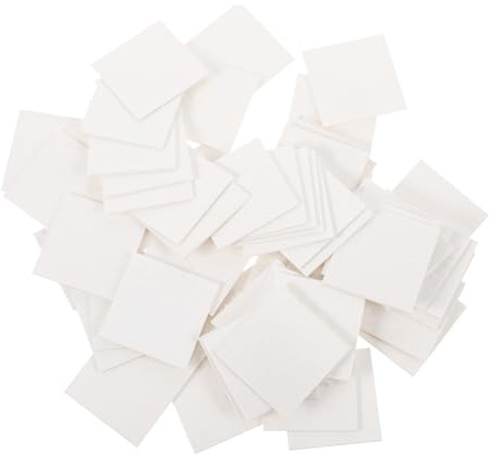 Gogogmee Feuilles Déshydratantes en Fibres Végétales 100 Pcs, Absorbeur D'humidité Alimentaire pour Conservation Bocaux, Dessiccant Naturel pour Biscuits, Noix et Snacks, Usage Polyvalent