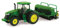 ERTL John Deere 7215R Tractor with 1590 Grain Drill Replica - 1:64 Scale - Authentic Die-Cast and Plastic Replica- John Deere Tractor Toys
