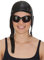 jAc obson Hat Company Herren Fliegermütze und Brille, schwarz, Einheitsgröße