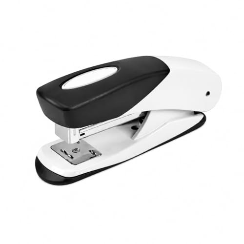 Rexel Choices Matador Half Strip Stapler, 25 Sheet Capacity, Uses 24/6 and 26/6 Staples, Metal Body, White, 2115687