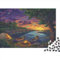 Dementia Jigsaw Puzzles for Adults, 300 Piece Landscape Painting Wooden Puzzle - Activities & Gifts for Elderly People with Alzheimer's 300pcs (40x28cm)