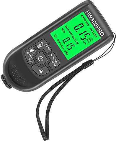 iplusmile 3st Schichtdicke Messgerät Schichtdickenmessgerät Auto Autolack Messgerät Digitales Farbdickenmessgerät Autolackmessgerät Farbmessgerät Film Kfz-lackmessgerät Zubehör Prüfer Abs