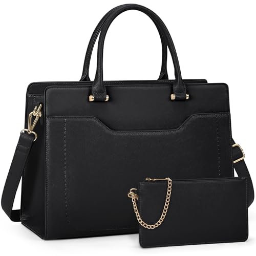 RAINSMORE Borsa Donna Grande Borsa Lavoro Donna Impermeabile Borsa Porta PC Donna 15.6 Pollici
