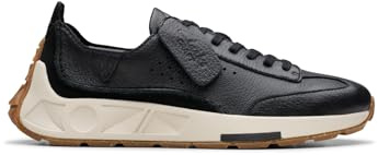 Clarks Femme Craft Speed. Basket, Black Leather, 37.5 EU