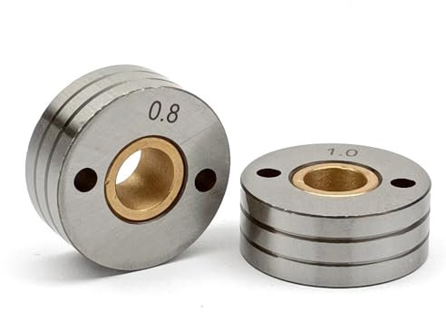 30x12x10 76ZY02AV 76ZY-02AV Rodillo VU ranurado moleteado for soldadura MIG, aluminio, acero, alambre tubular, alimentador, soldador de motor(V 0.6 0.8)