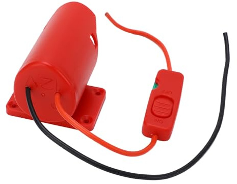 OEBUAFI 12V Litiumbatteriadapter med Stabilt ABS-hus för M12 12V Batteriverktyg, med 30A Säkring, för Elcyklar, Campingutrustning