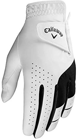 Callaway Weather Spann 2019 Guante Hombre, Blanco/Negro, 1 Unit, M