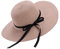Moxamo Sun Hats Floppy Faltbarer Bowknot mit großer breiter Krempe Stroh Damenhüte Summer Beach Cap, Damen Strohhut Sommerhut UPF 50 + mit Sonnen Shade breite Krempe (Rosa)
