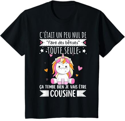 Future Cousine 2026 Annonce Grossesse, Bientôt Cousine T-Shirt
