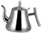 Amosfun Stainless Steel Tea Kettle with Filter Capacity Anti-scalding Design for Home and Hotel Use Retro Elegant Appearance with Swan-Neck Spout