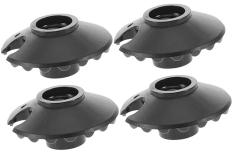 Abaodam Set 4 Cestini Ricambio Per Bastoncini Trekking Protezione Antifango Universale Cestini Per Bastoni Da Passeggio Accessori Compatibili Con Stampelle Facile Installazione