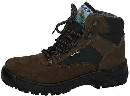 ENSAN 900 Botines de montaña, Calzado Actividades al Aire Libre Hombre Botas-Botines Verde 41