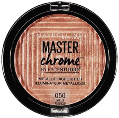 MAYBELLINE FaceStudio Master Chrome Metallic Highlighter - Molten Rose Gold