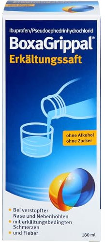BOXAGRIPPAL Erkältungssaft 180 ml