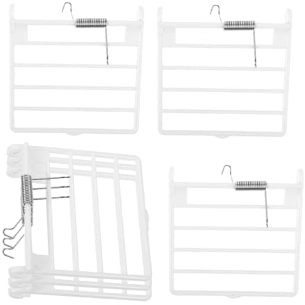 Abaodam 6 Porte a Molla per Gabbie per Uccelli in Plastica ABS, Porta Sostituibile per Gabbie di Uccelli Domestici e Piccioni, Accessorio con Meccanismo di Sicurezza per Prevenire Fughe,