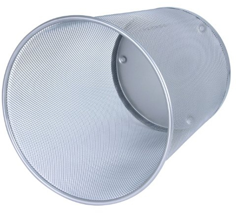 Wedo 65254 papperskorg kontor (18 l, trådmetall) silver