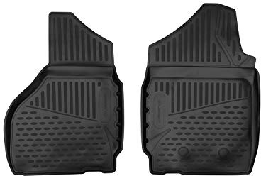 Element 3D Gummimatten Set passend für Dodge Ram Reg Cab USA (2012-2018) | 2-TLG. | Nur Vorne