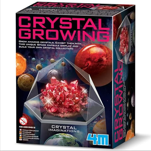 4M Crystal Imaginations Crystal Odling Kit Röd, för barn i åldern 10+