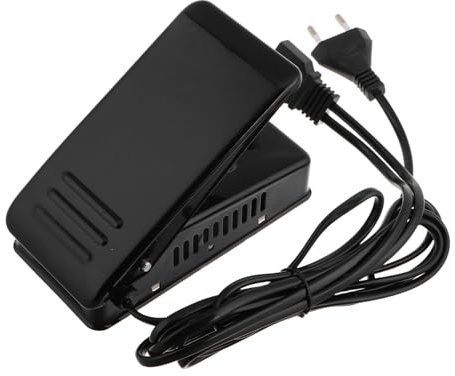 ORFOFE Pedal De Pie Para MáQuina De Coser Con 3 Orificios Y Cable De AlimentacióN Reemplazo FáCil De Instalar Para Control De Pie En Costura Hogar