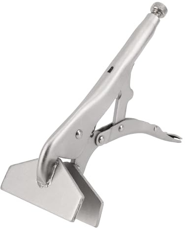 26,5cm Morsetti Bloccanti Lamiere, Pinze Saldatura Alta Resistenza Attrezzo Presa Lamiere Termicamente Trattato per Lavorazioni & Lavorazione Metalli Sblocco Blocco Rapido Mascella Regolabile